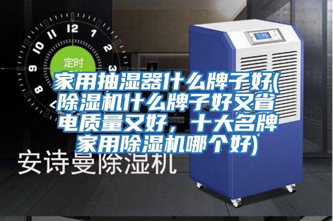 家用抽濕器什么牌子好(除濕機什么牌子好又省電質量又好，十大名牌家用除濕機哪個好)