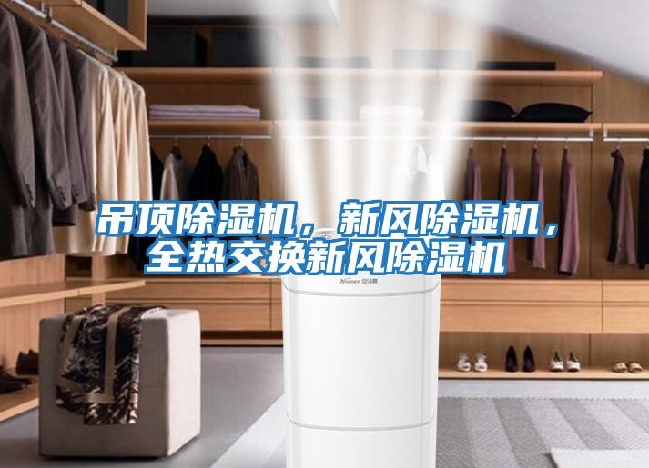 吊頂除濕機，新風除濕機，全熱交換新風除濕機