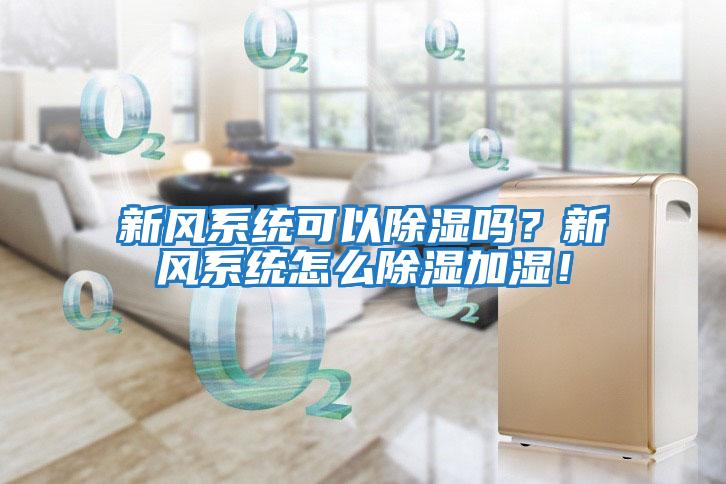 新風(fēng)系統(tǒng)可以除濕嗎？新風(fēng)系統(tǒng)怎么除濕加濕！