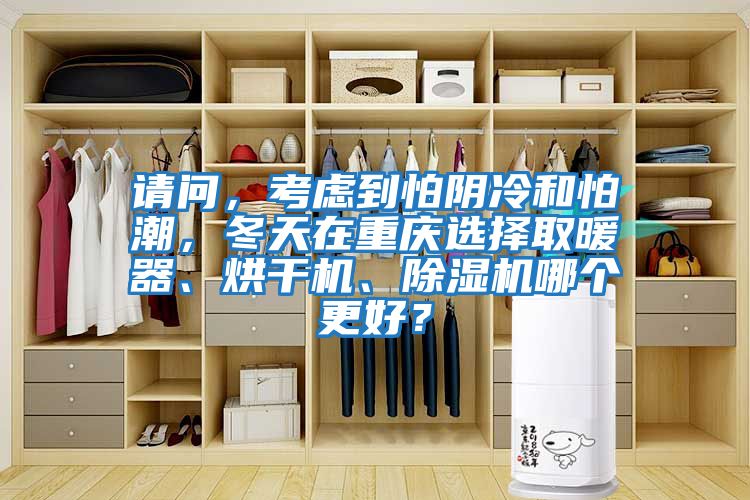 請問，考慮到怕陰冷和怕潮，冬天在重慶選擇取暖器、烘干機、除濕機哪個更好？