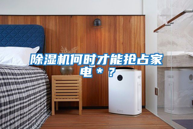 除濕機(jī)何時(shí)才能搶占家電＊？
