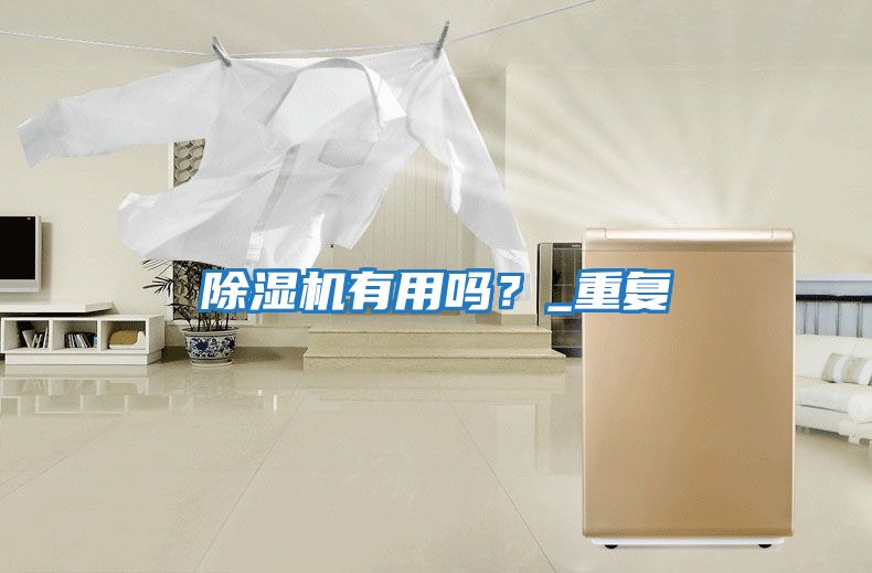 除濕機有用嗎？_重復